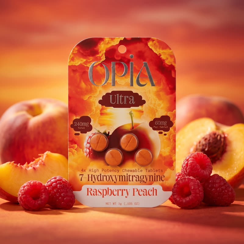 Opia Raspberry Peach 60mg